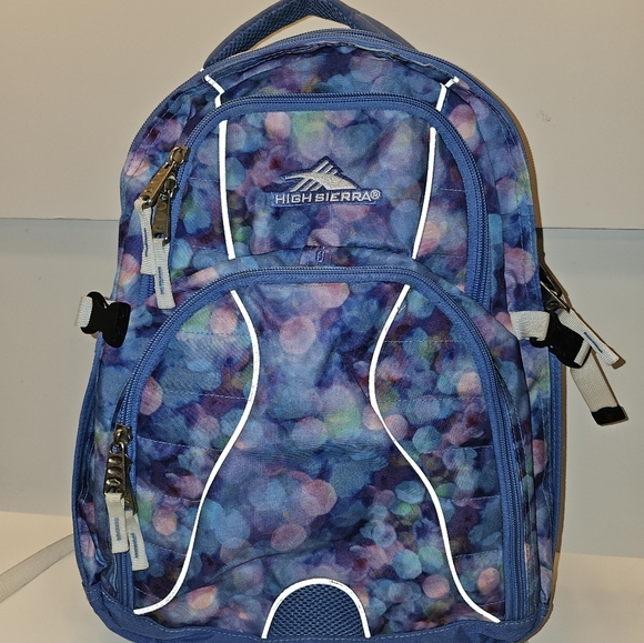 High Sierra Multicolor Backpack with Abstract Design - Picture 10 of 13